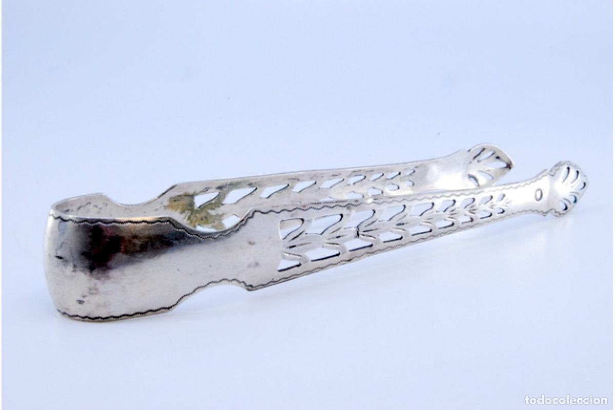Antig&uuml;edades: Pinzas para az&uacute;car, de plata - Foto 4