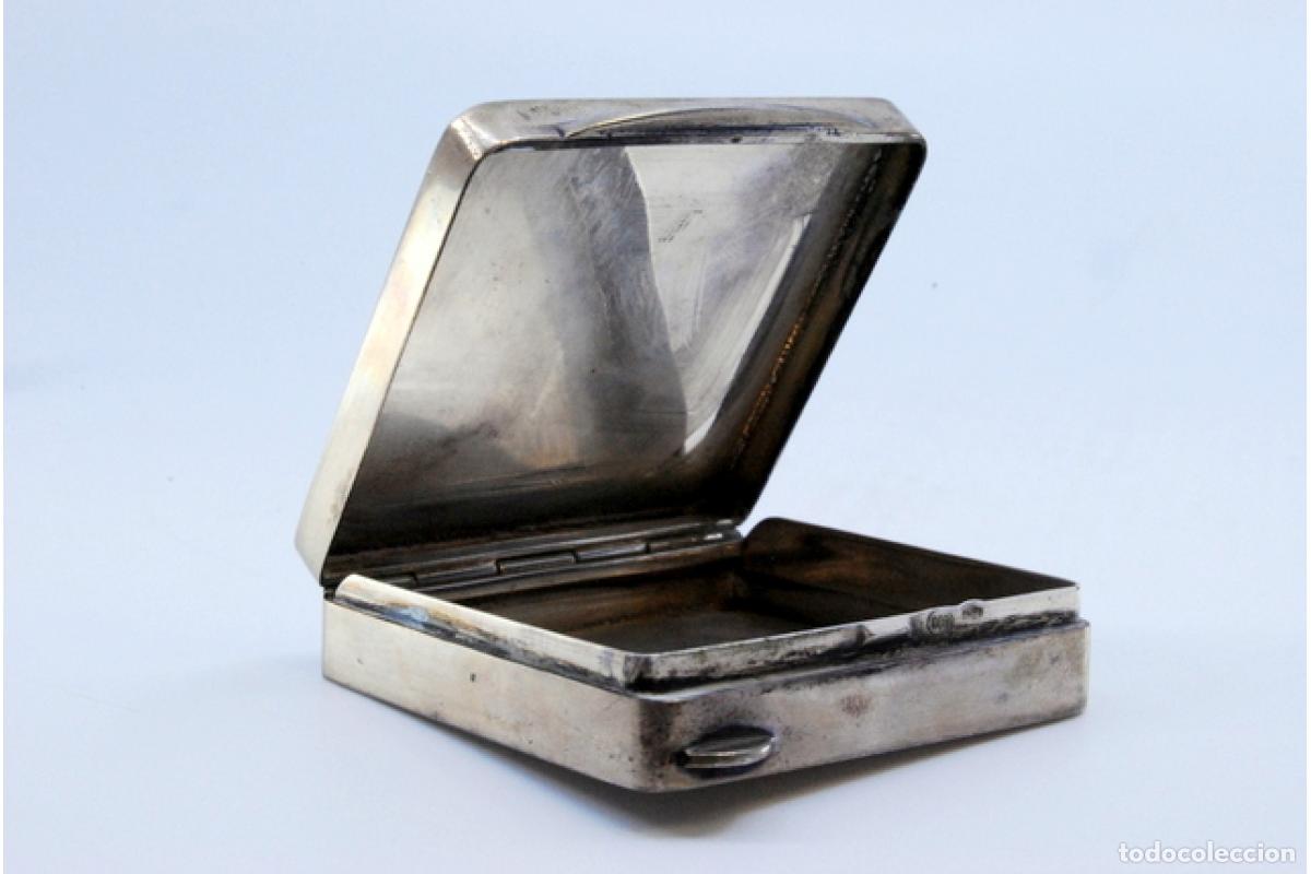 Antig&uuml;edades: Pastillero, en plata - Foto 6