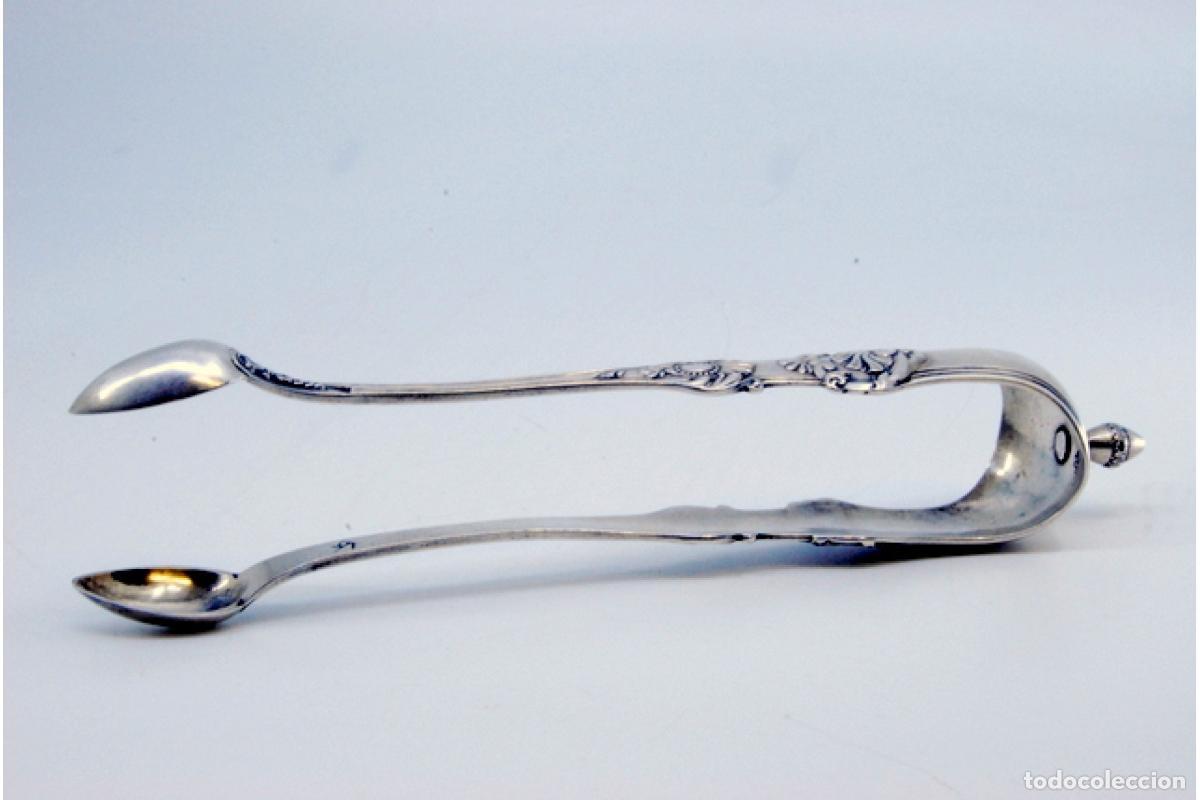Antig&uuml;edades: Pinzas para az&uacute;car, de plata - Foto 7