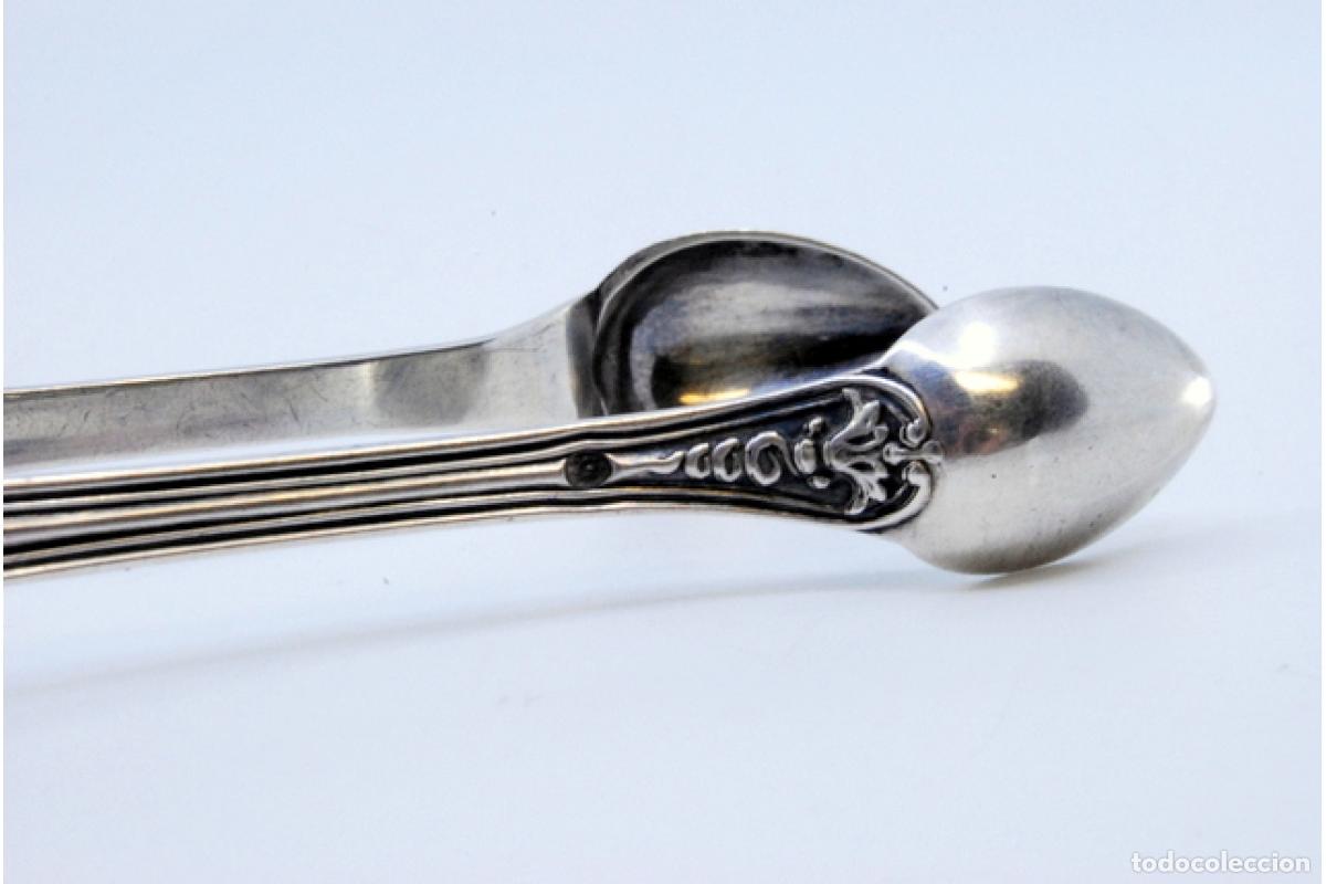 Antig&uuml;edades: Pinzas para az&uacute;car, de plata - Foto 8