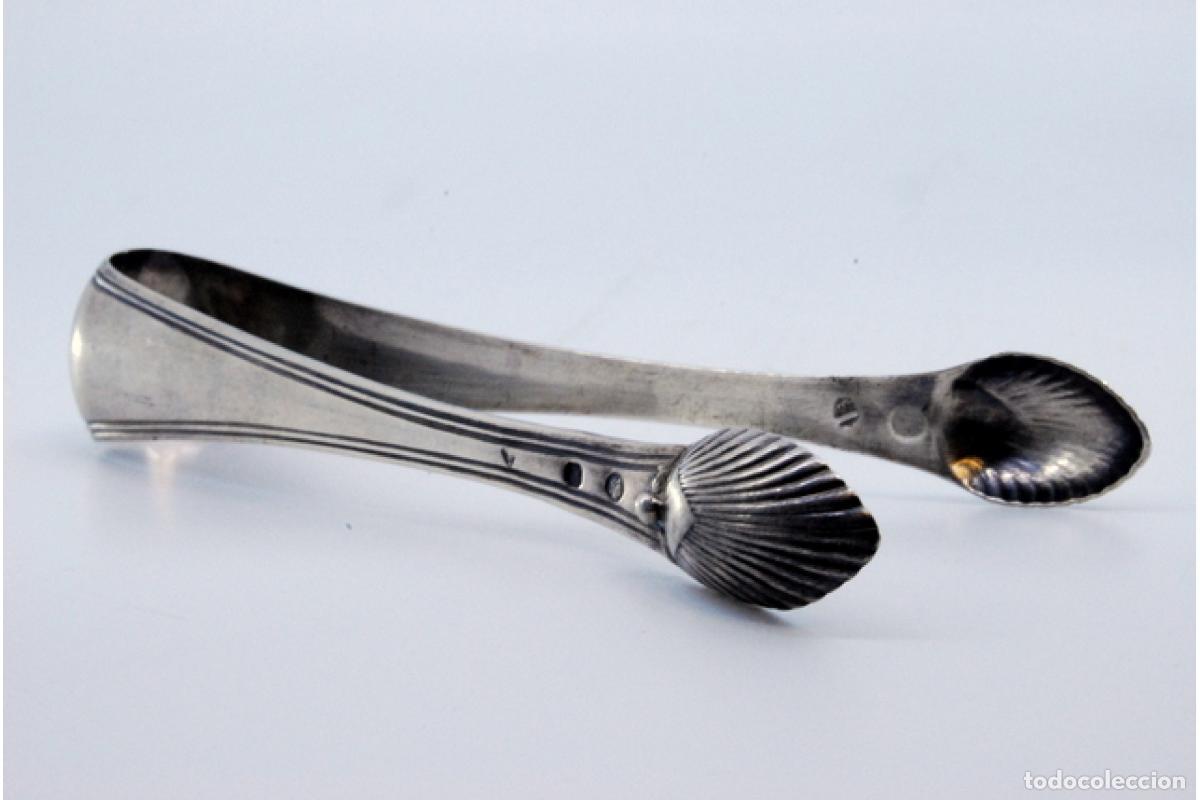 Antig&uuml;edades: Pinzas para az&uacute;car, de plata - Foto 4