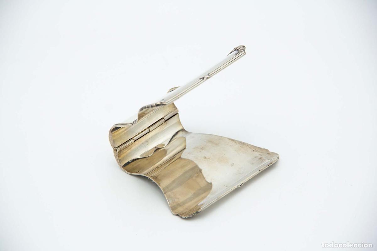Antig&uuml;edades: Pinzas de plata para esp&aacute;rragos - Foto 3