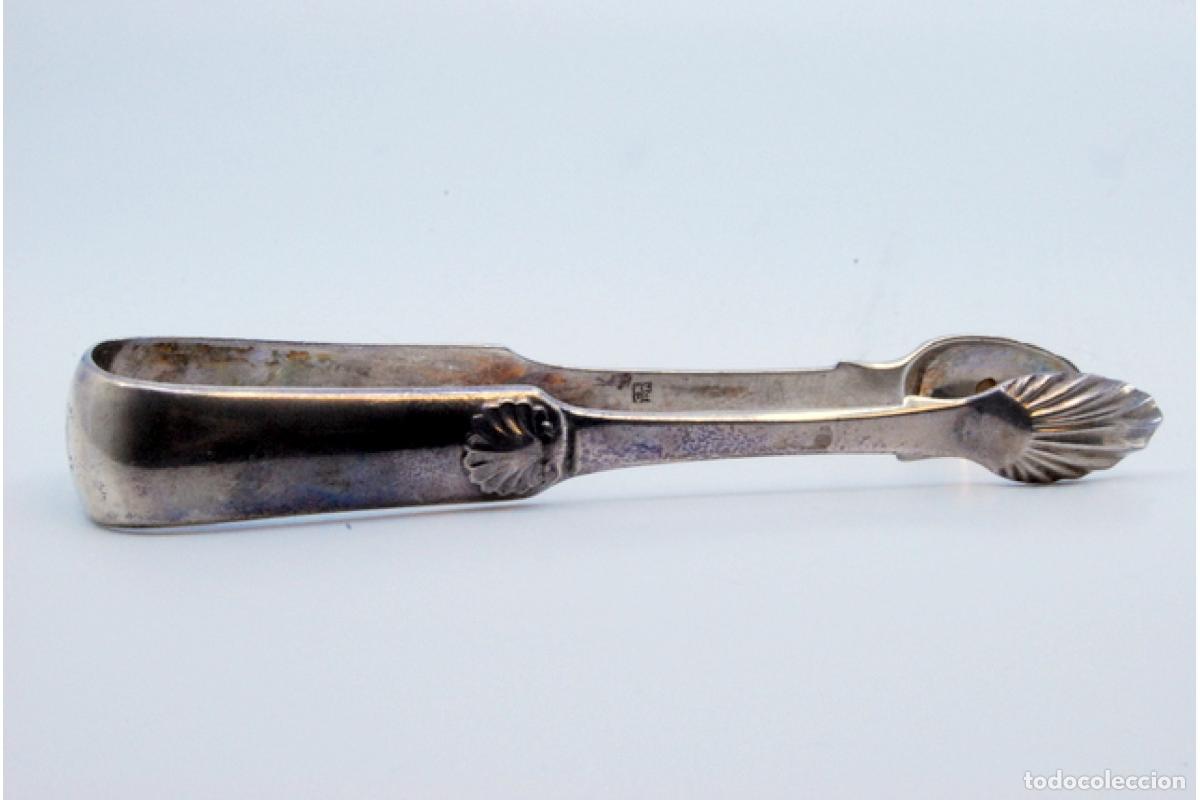Antig&uuml;edades: Pinzas para hielo, en plata - Foto 2