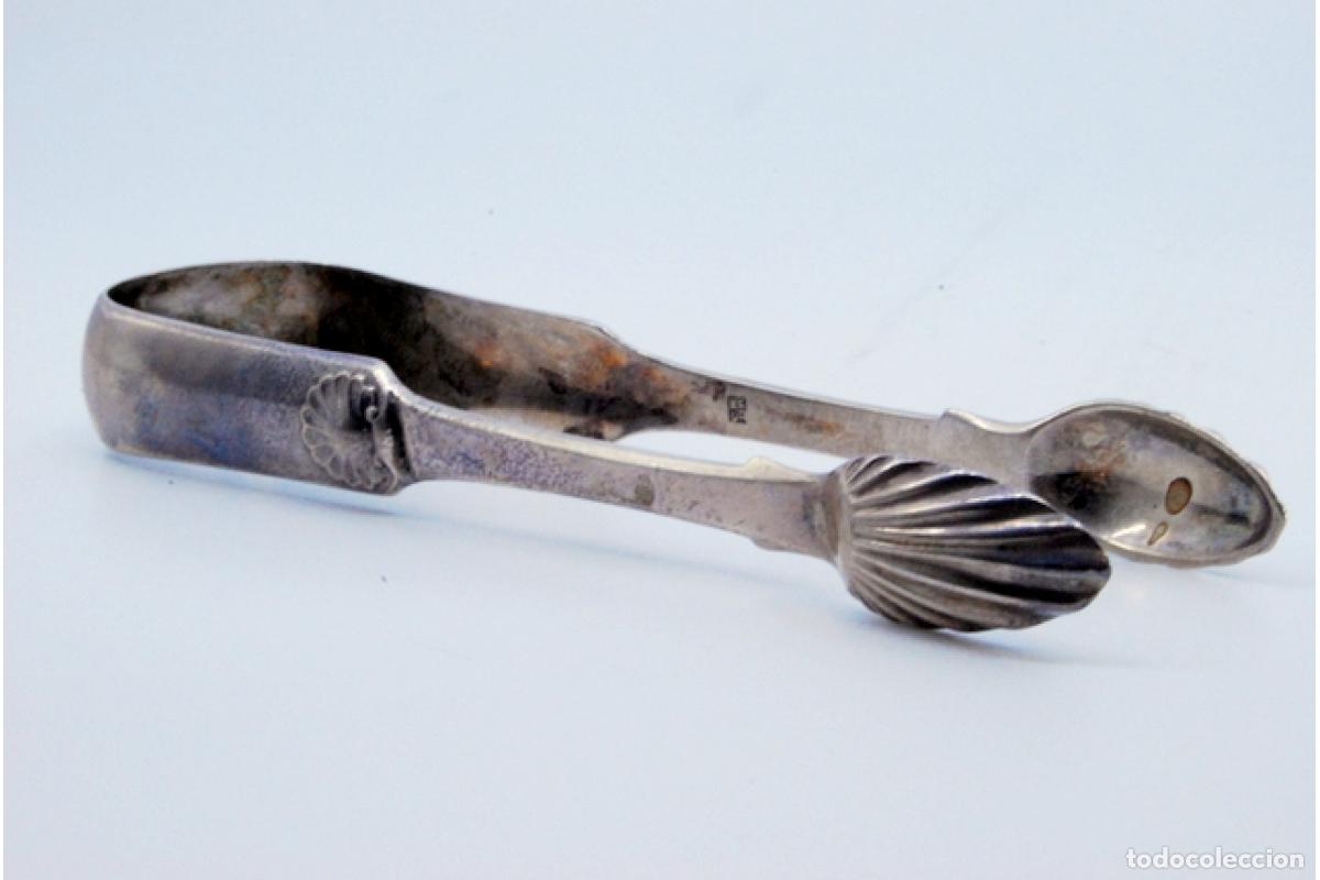 Antig&uuml;edades: Pinzas para hielo, en plata - Foto 3