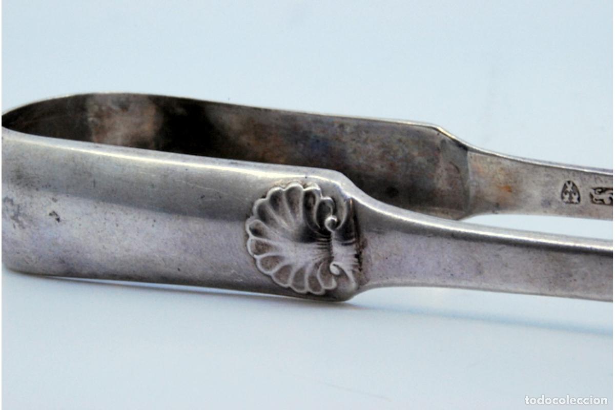 Antig&uuml;edades: Pinzas para hielo, en plata - Foto 6