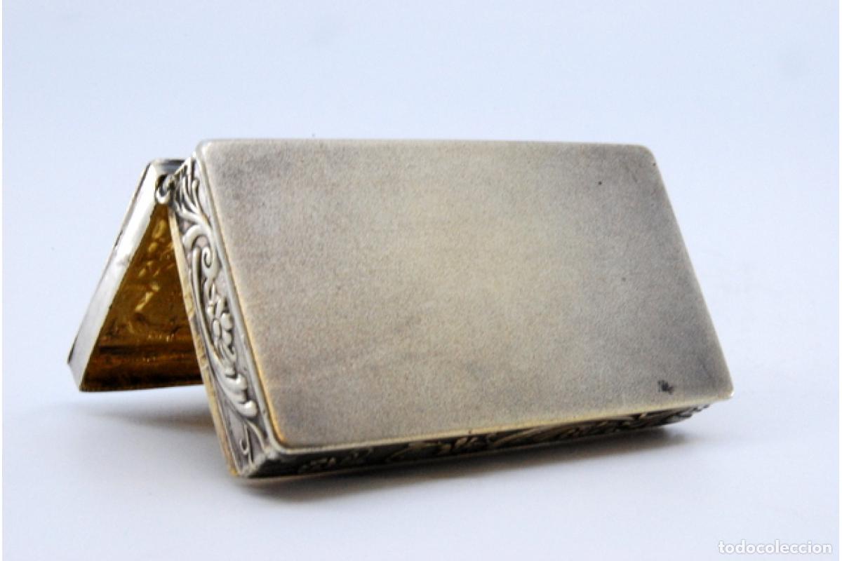 Antig&uuml;edades: Pastillero, en plata - Foto 10