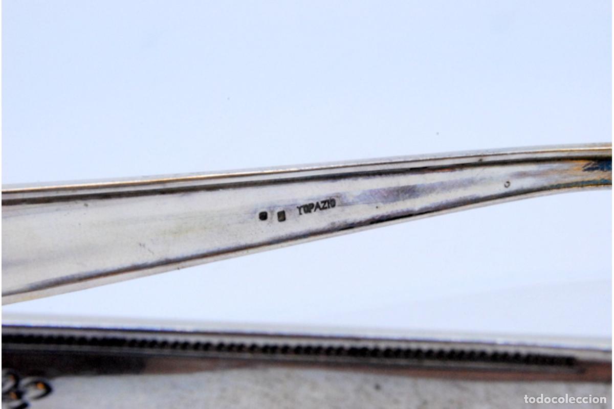 Antig&uuml;edades: Pinzas para hielo, en plata - Foto 2