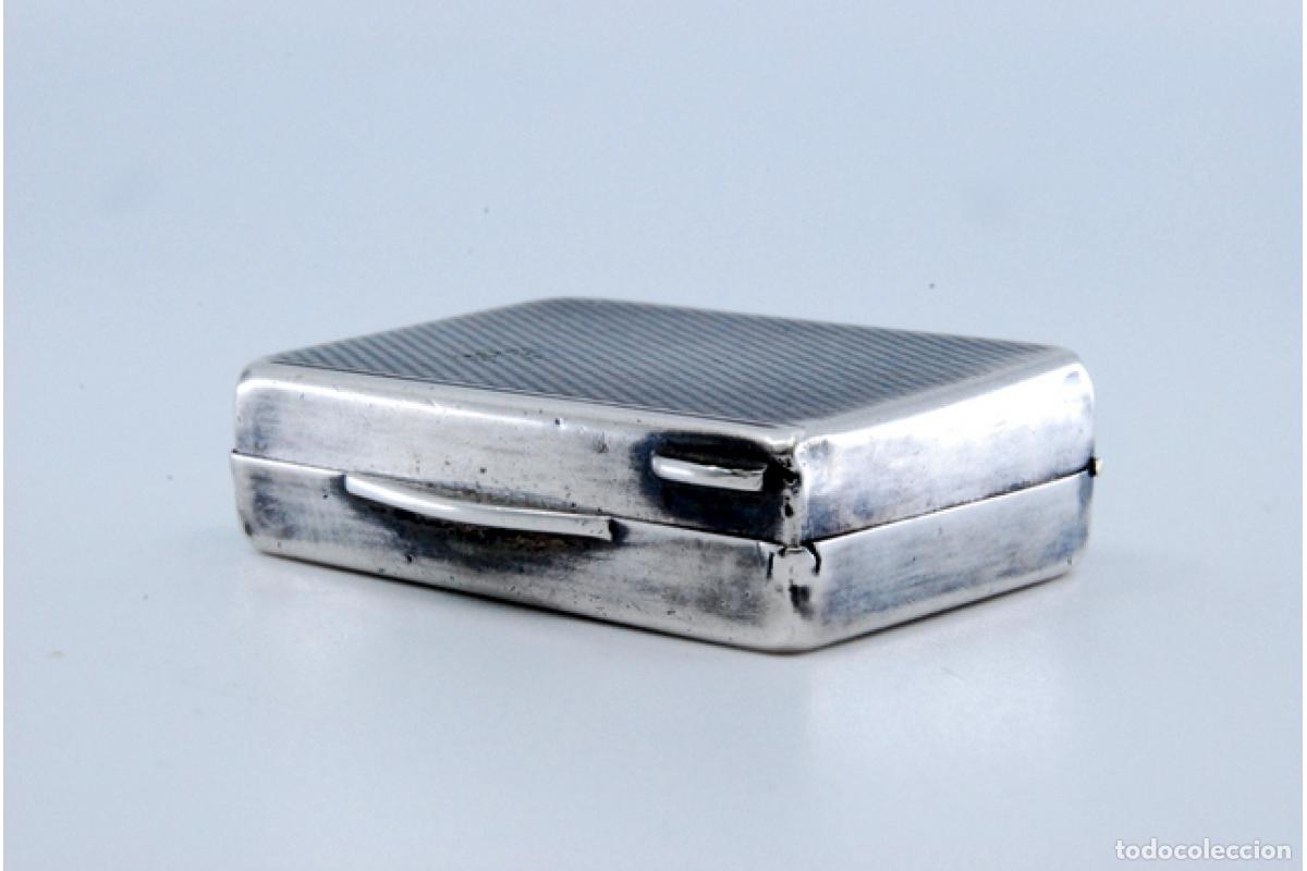 Antig&uuml;edades: Pastillero, en plata - Foto 10