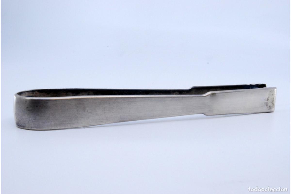 Antig&uuml;edades: Pinzas de plata para ensalada o pan. - Foto 2