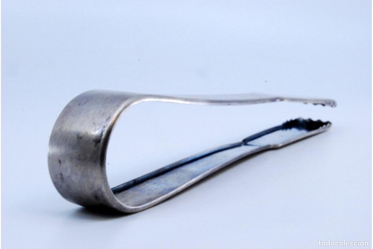 Antig&uuml;edades: Pinzas de plata para ensalada o pan. - Foto 7