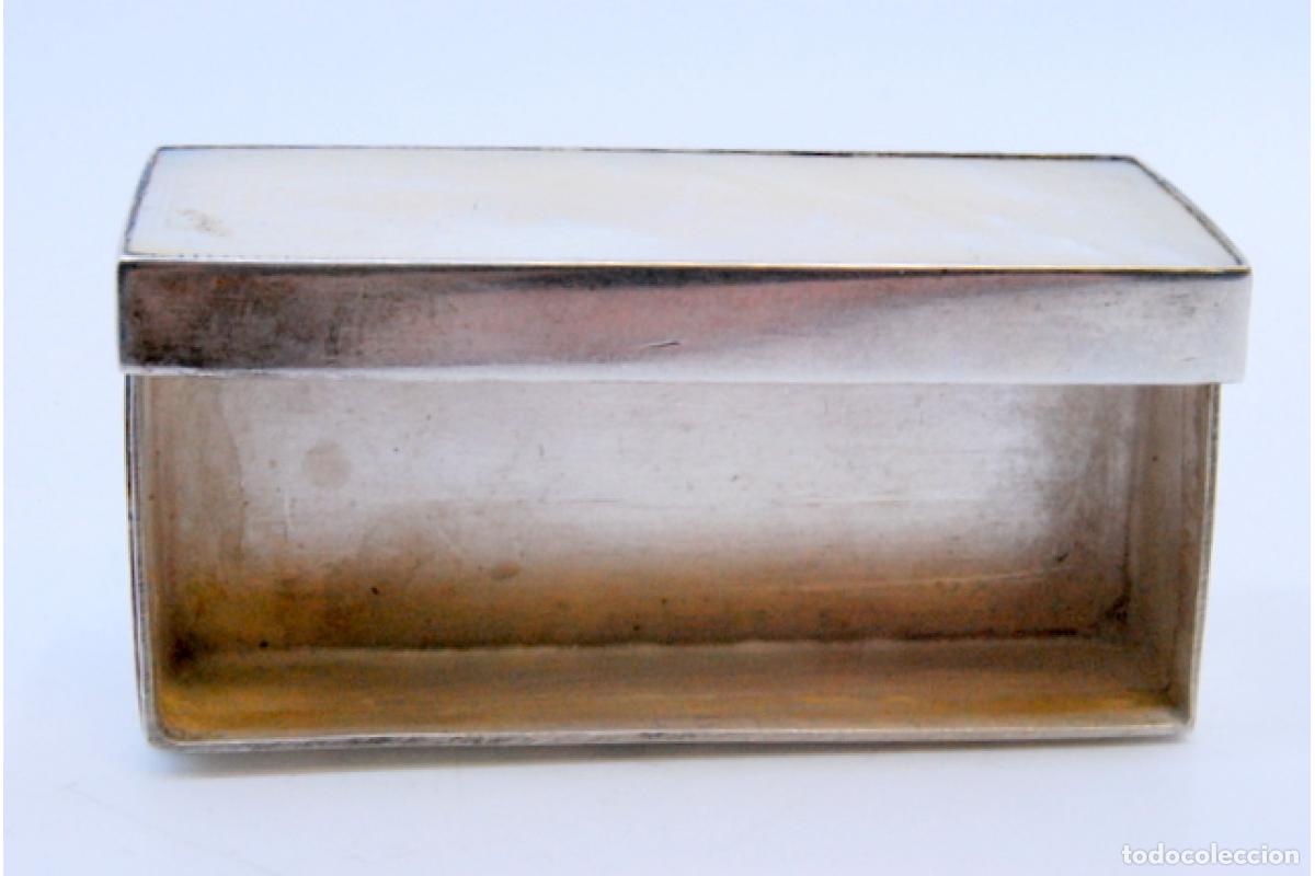 Antig&uuml;edades: Pastillero, en plata - Foto 4