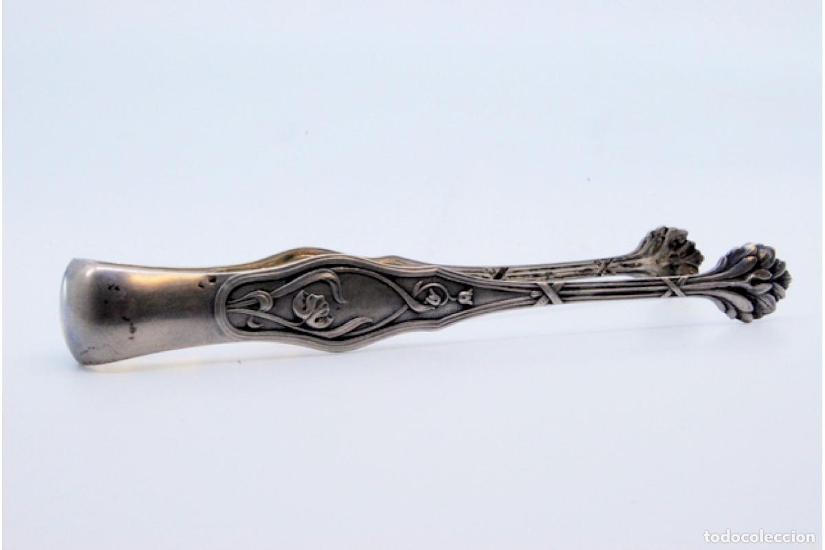 Antig&uuml;edades: Pinzas para az&uacute;car, de plata - Foto 2