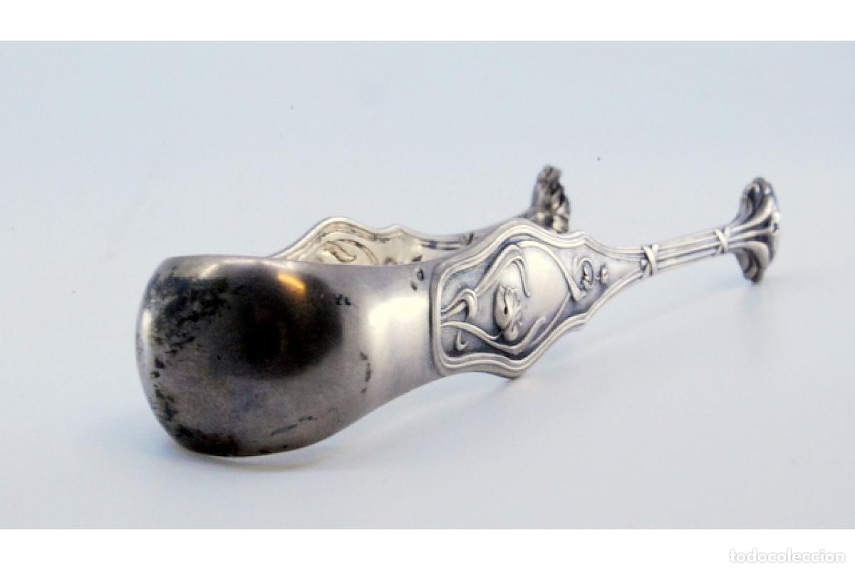 Antig&uuml;edades: Pinzas para az&uacute;car, de plata - Foto 8
