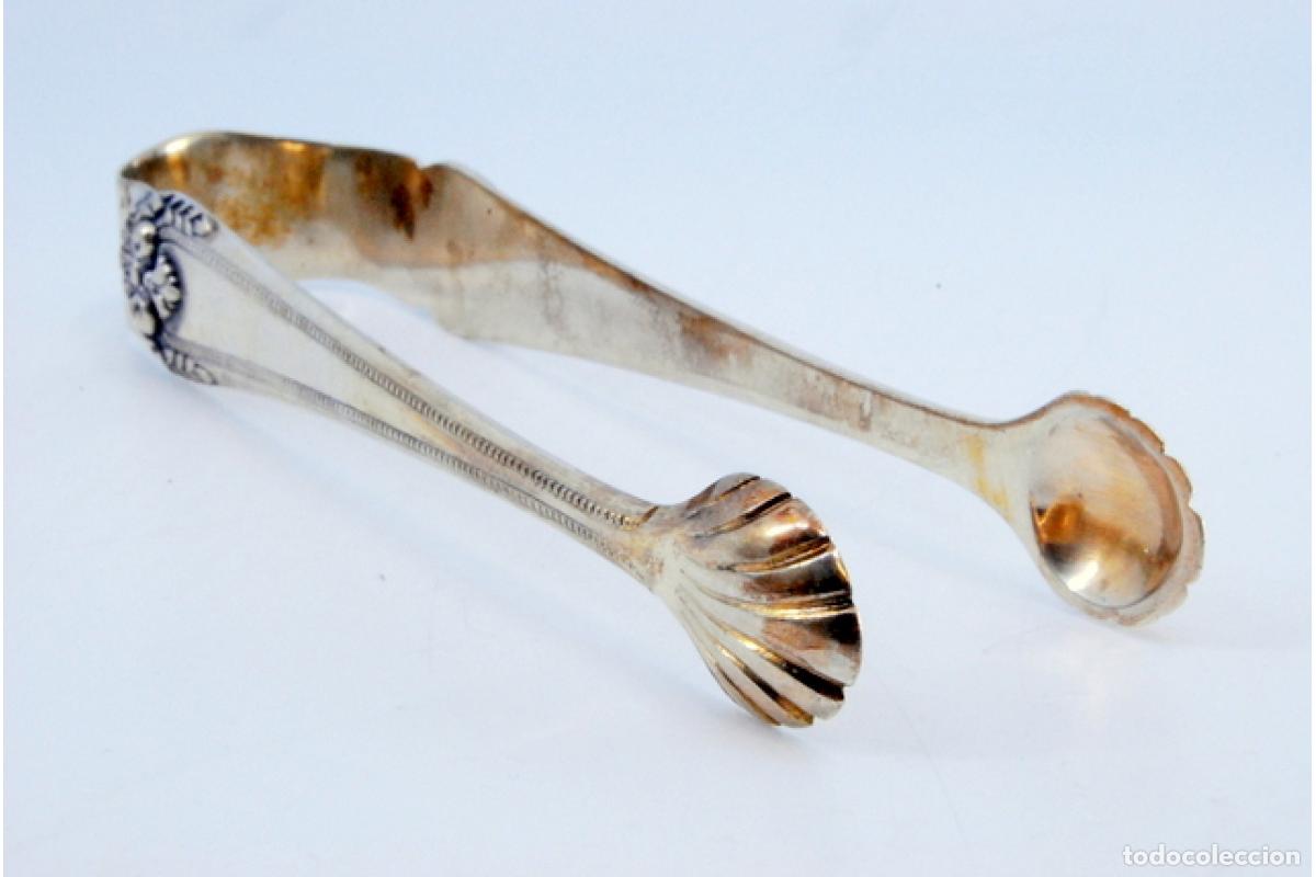 Antig&uuml;edades: Pinzas para az&uacute;car, de plata - Foto 7