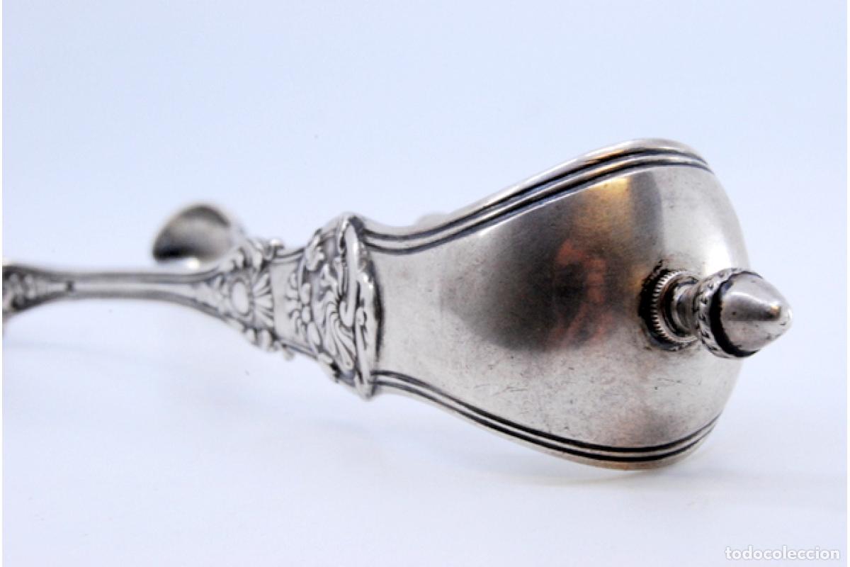 Antig&uuml;edades: Pinzas para az&uacute;car, de plata - Foto 4