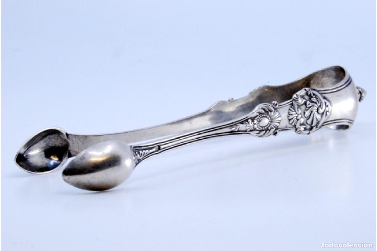 Antig&uuml;edades: Pinzas para az&uacute;car, de plata - Foto 5