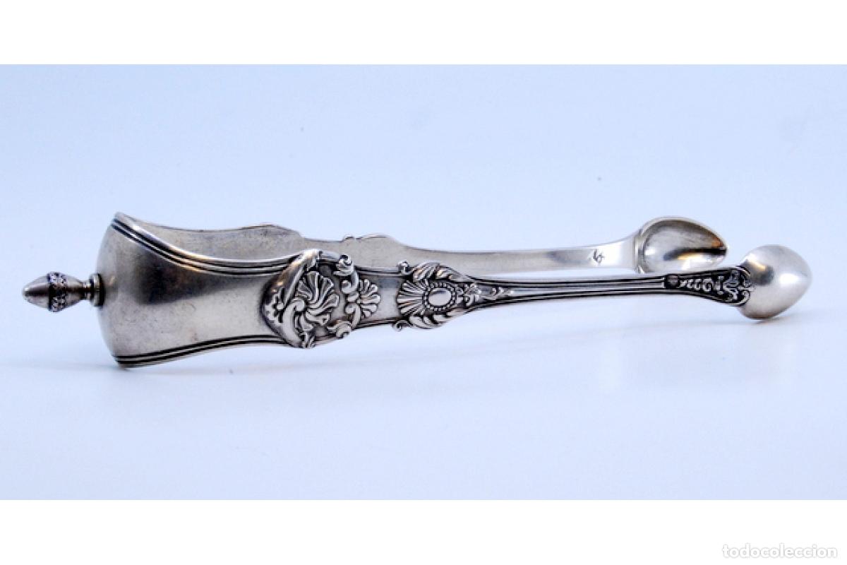 Antig&uuml;edades: Pinzas para az&uacute;car, de plata - Foto 7