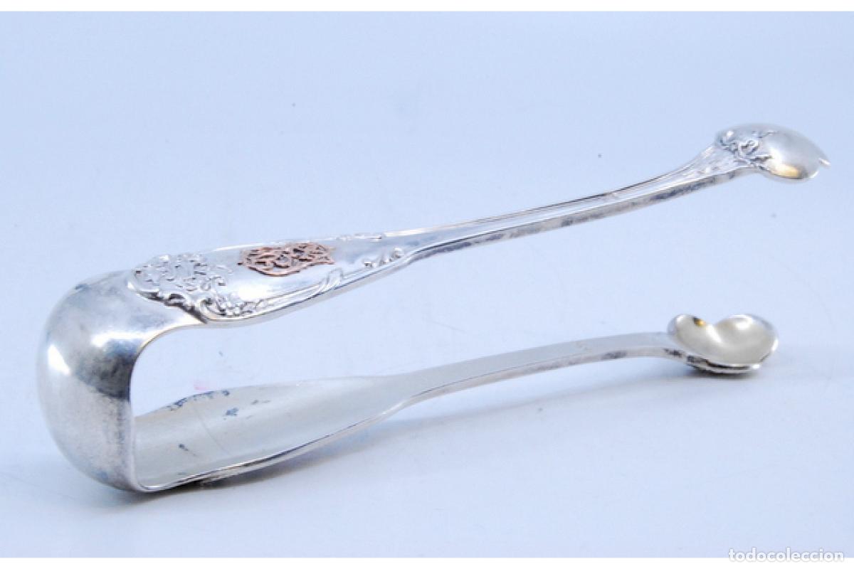 Antig&uuml;edades: Pinzas para az&uacute;car, de plata - Foto 8