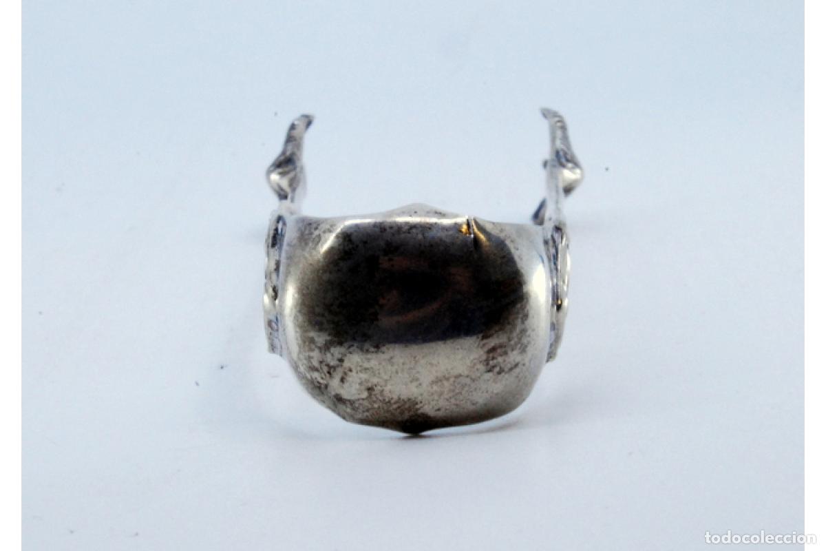 Antig&uuml;edades: Pinzas para hielo, en plata - Foto 4