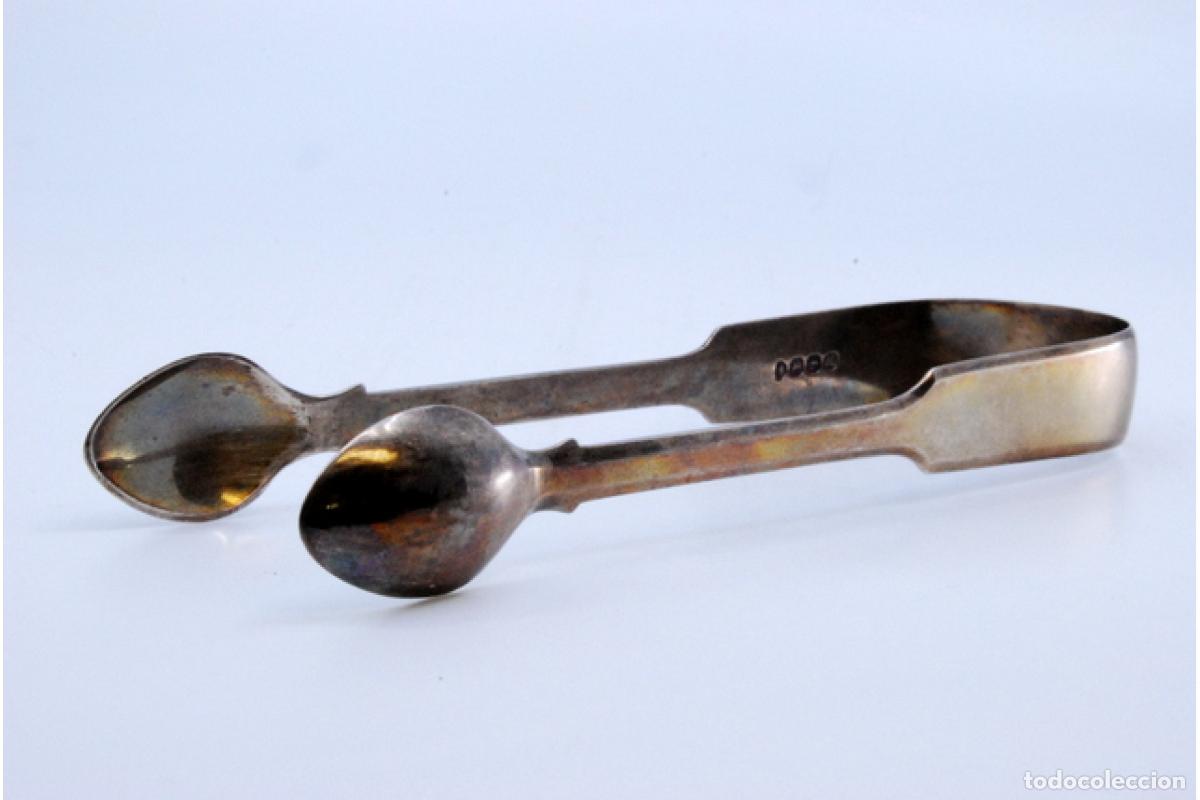 Antig&uuml;edades: Pinzas para az&uacute;car, de plata - Foto 5