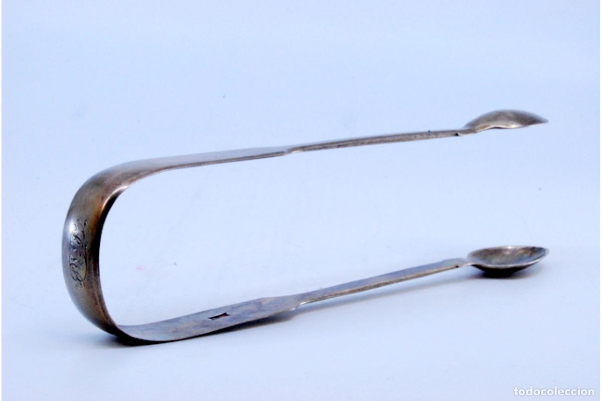 Antig&uuml;edades: Pinzas para az&uacute;car, de plata - Foto 6