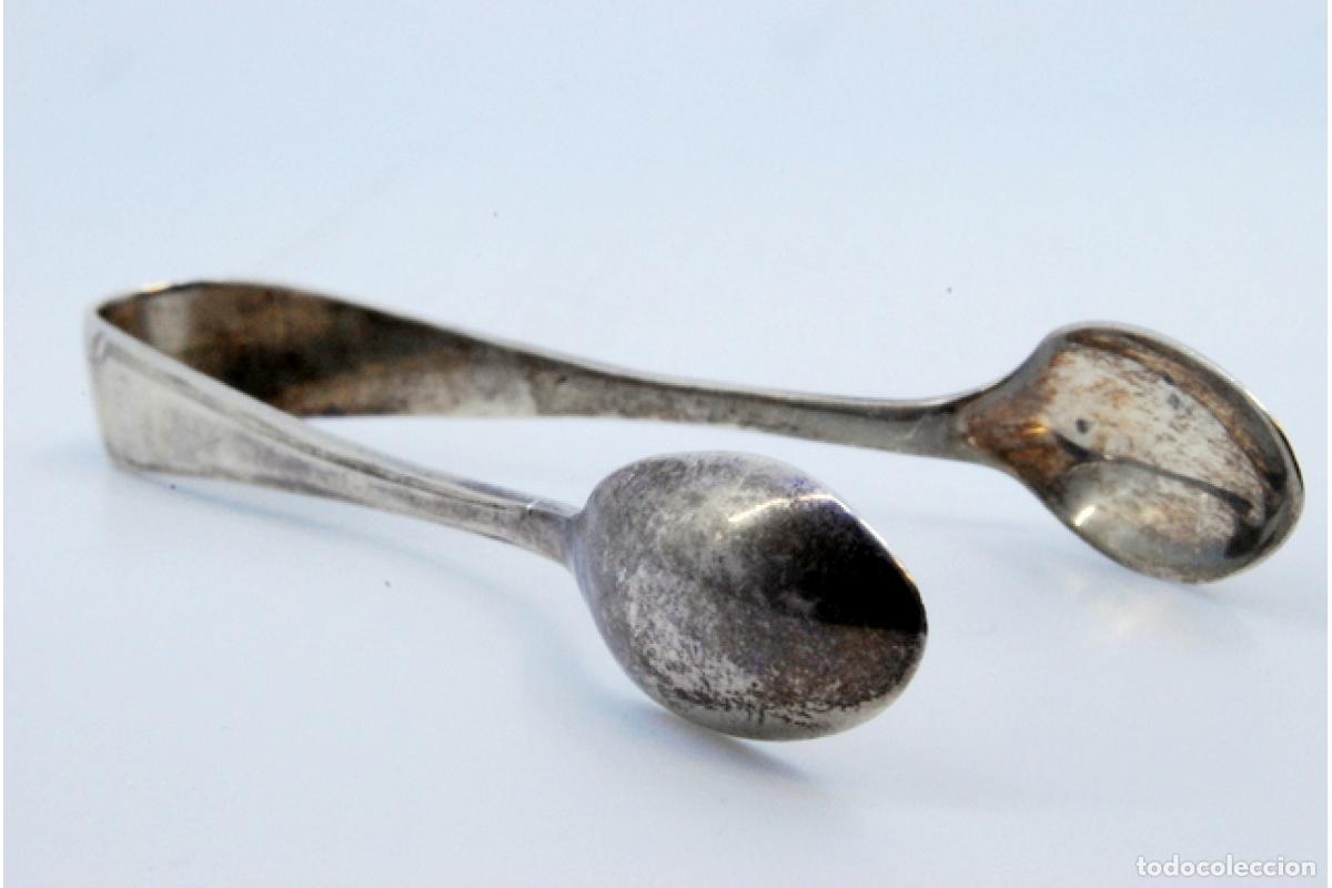 Antig&uuml;edades: Pinzas para az&uacute;car, de plata - Foto 5