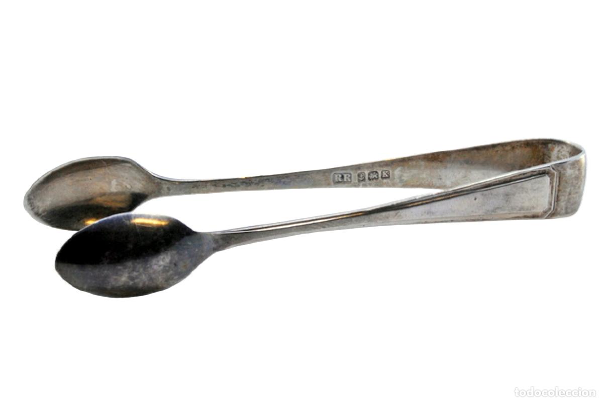 Antiquit&auml;ten: Pinzas para az&uacute;car, de plata