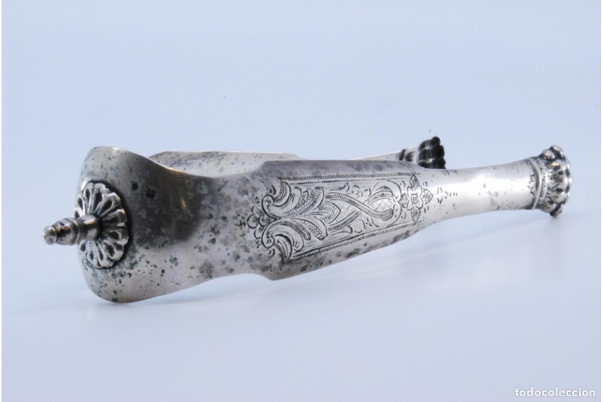 Antig&uuml;edades: Pinzas para hielo, en plata - Foto 3