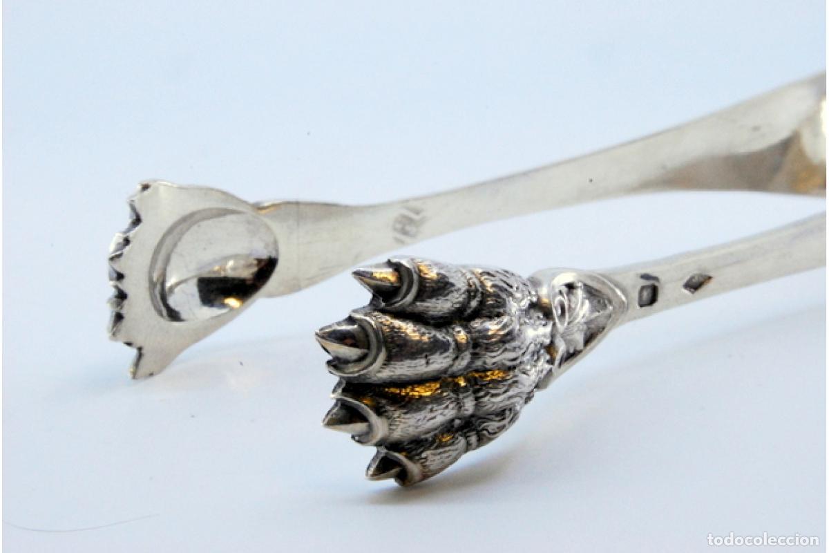 Antig&uuml;edades: Pinzas para az&uacute;car, de plata - Foto 5