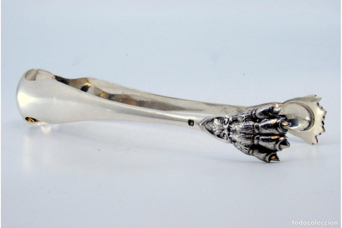 Antig&uuml;edades: Pinzas para az&uacute;car, de plata - Foto 7