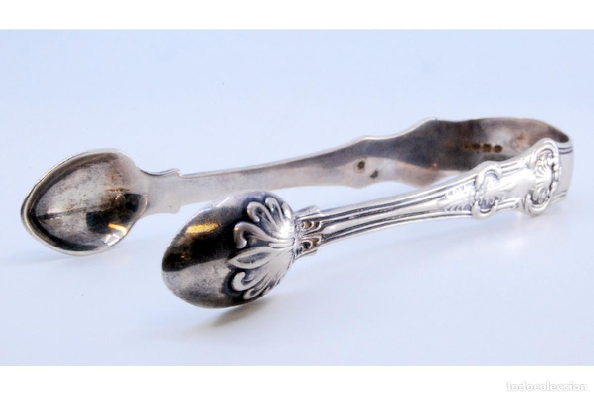 Antig&uuml;edades: Pinzas para az&uacute;car, de plata - Foto 7