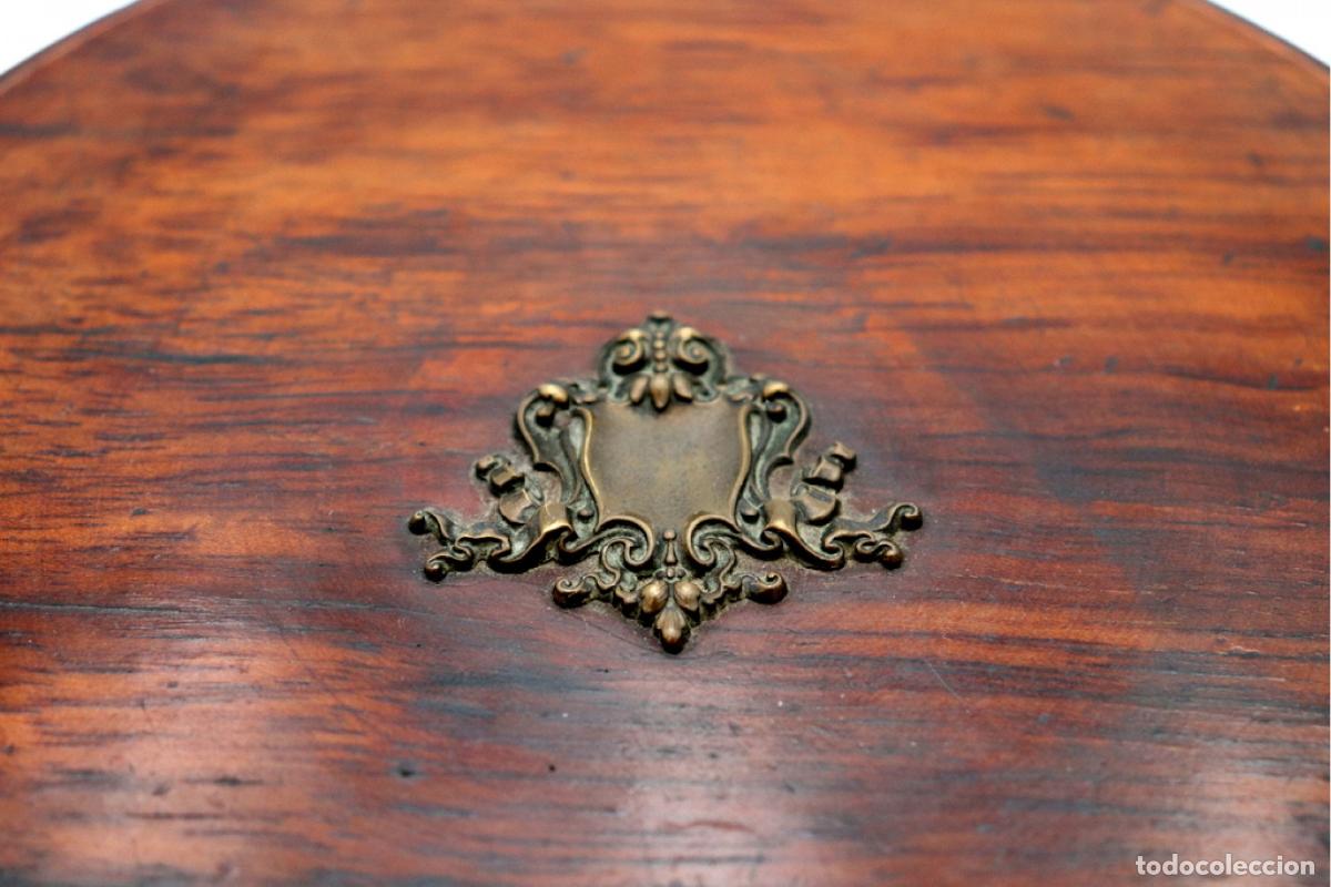 Antig&uuml;edades: Joyero, hecho de madera y plata. - Foto 7