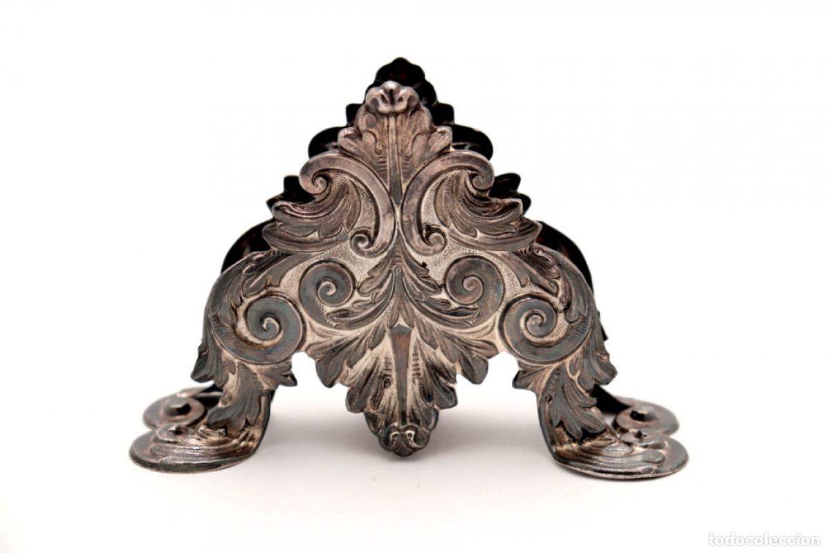 Antiques: Servilletero de plata