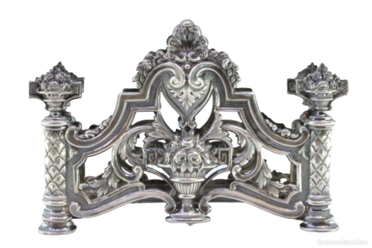 Antiquit&auml;ten: Servilletero de plata