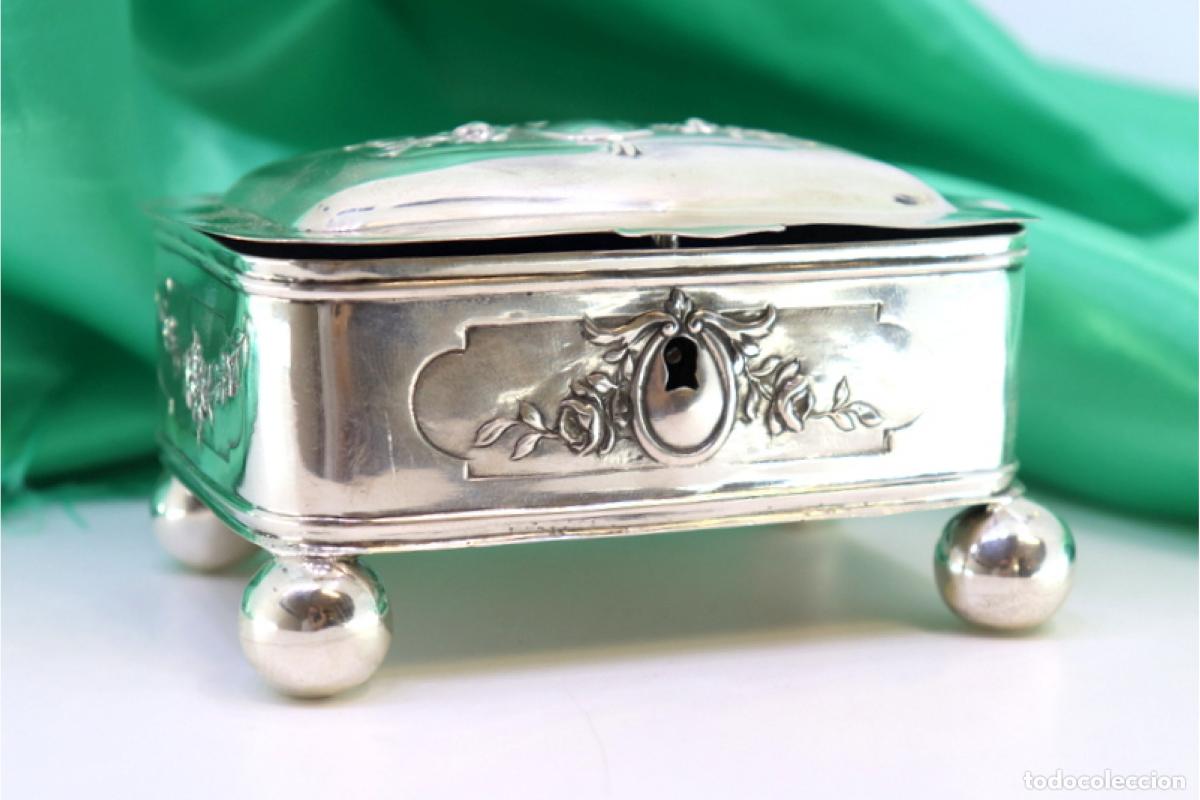Antig&uuml;edades: joyero de plata - Foto 6
