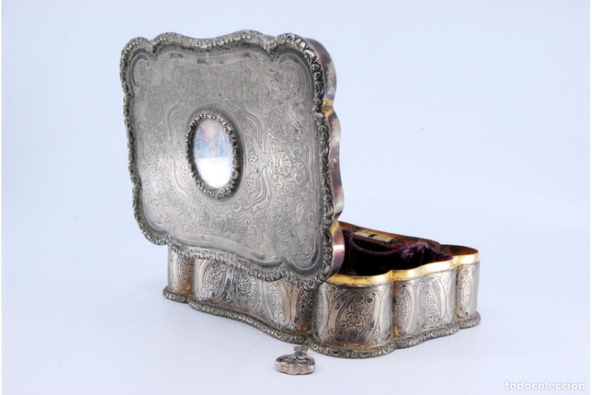 Antig&uuml;edades: joyero de plata - Foto 4