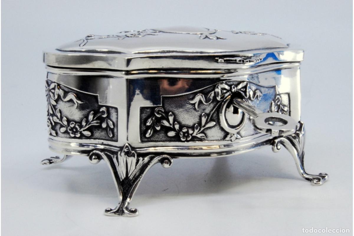Antig&uuml;edades: joyero de plata - Foto 2