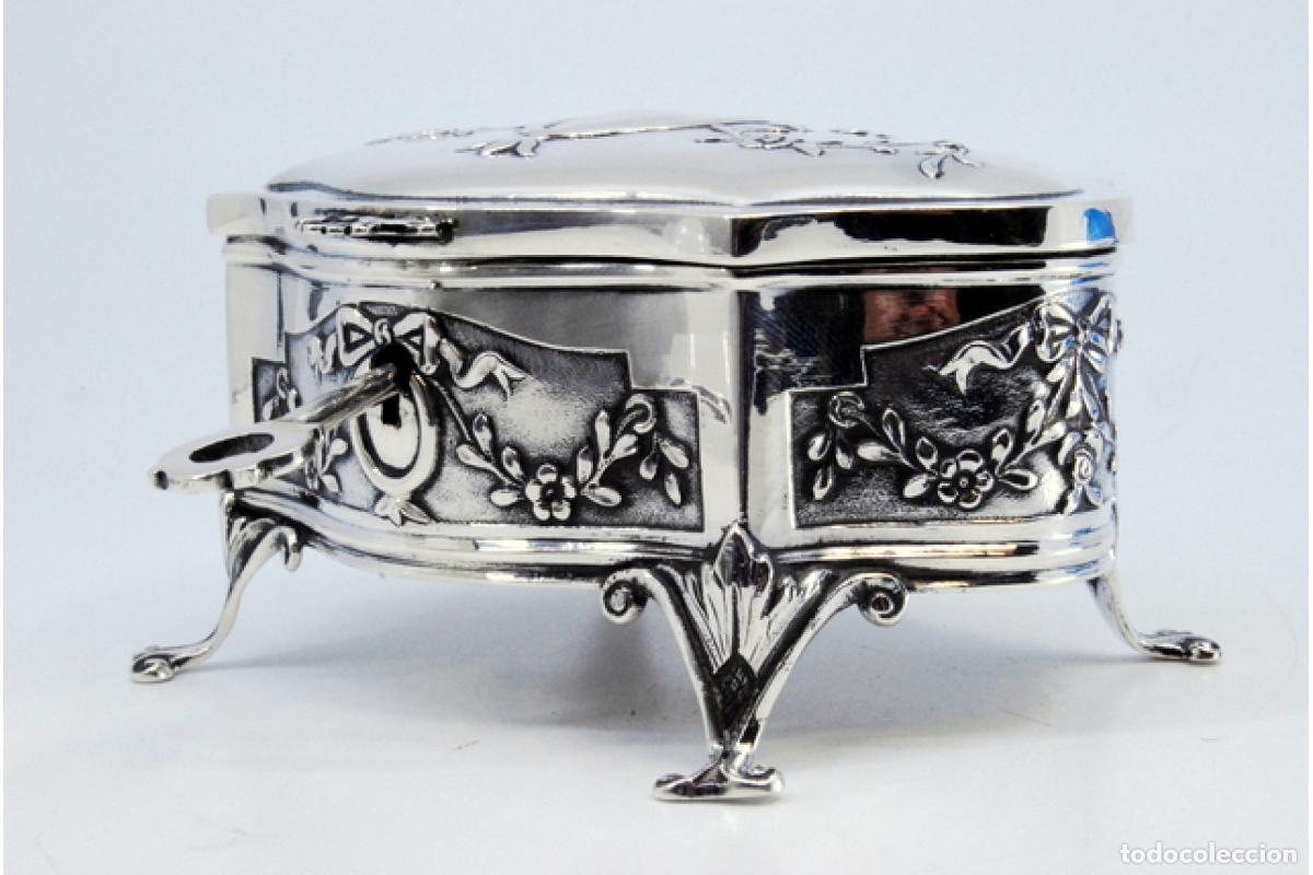 Antig&uuml;edades: joyero de plata - Foto 3