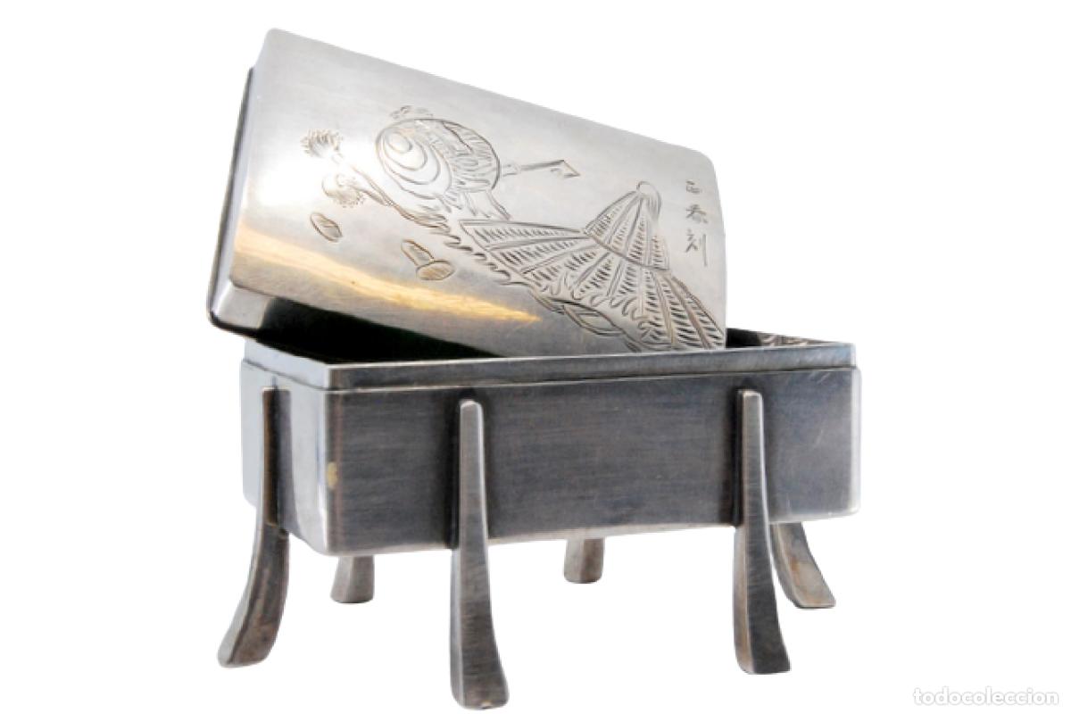 Antig&uuml;edades: joyero de plata