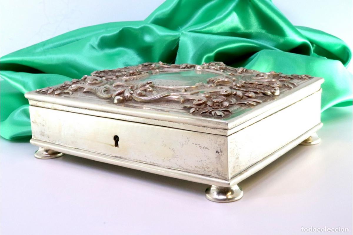 Antig&uuml;edades: joyero de plata - Foto 2
