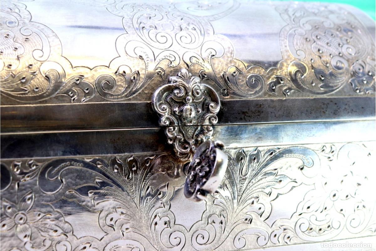 Antig&uuml;edades: joyero de plata - Foto 3