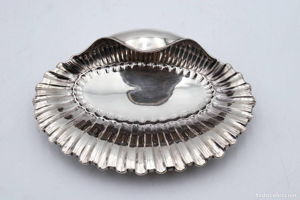 Antig&uuml;edades: jabonera de plata - Foto 2