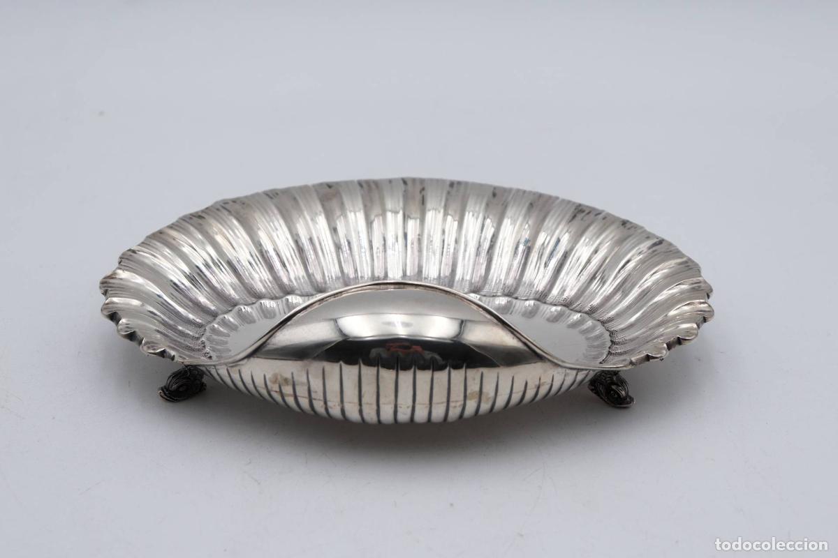 Antig&uuml;edades: jabonera de plata - Foto 3