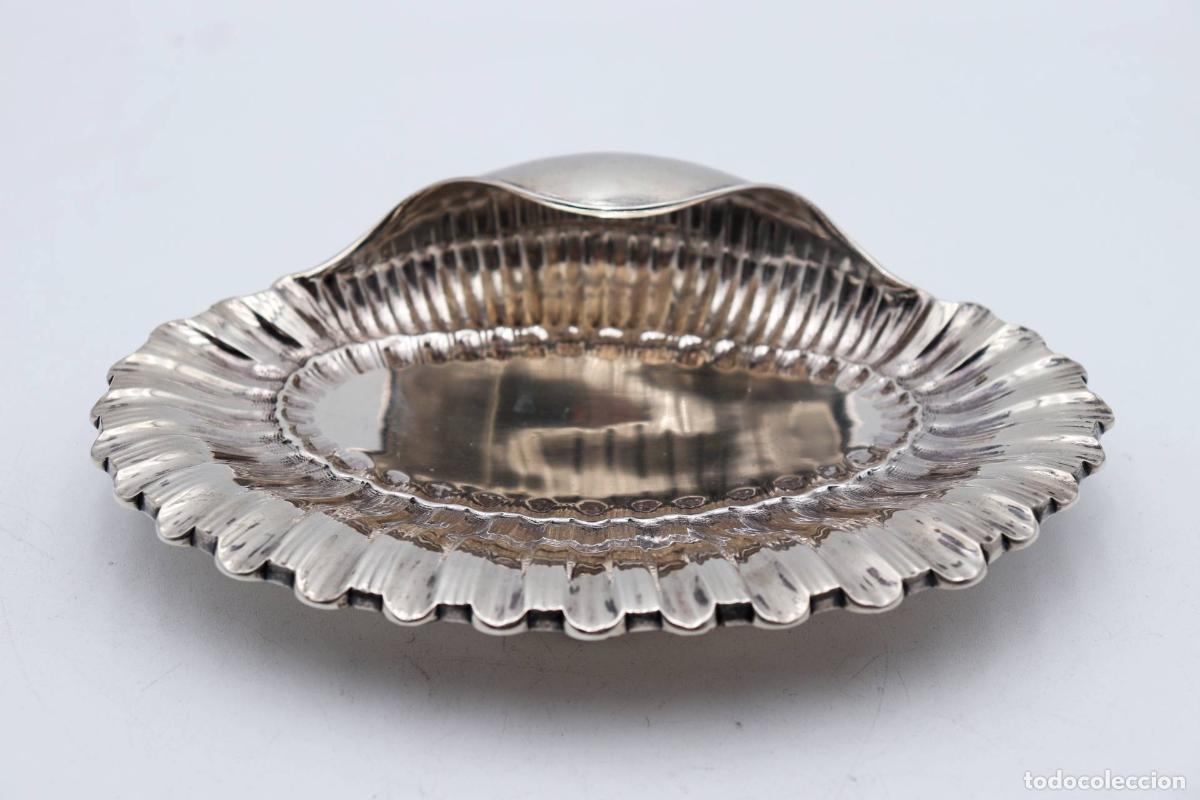 Antig&uuml;edades: jabonera de plata - Foto 4