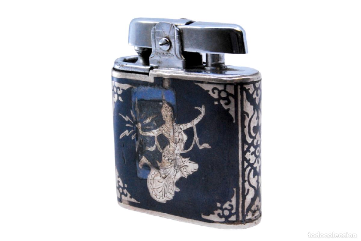 Antiques: Encendedor de plata