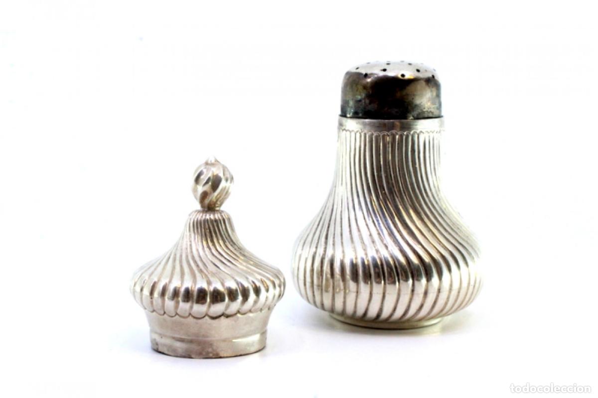 Antig&uuml;edades: salero de plata - Foto 4