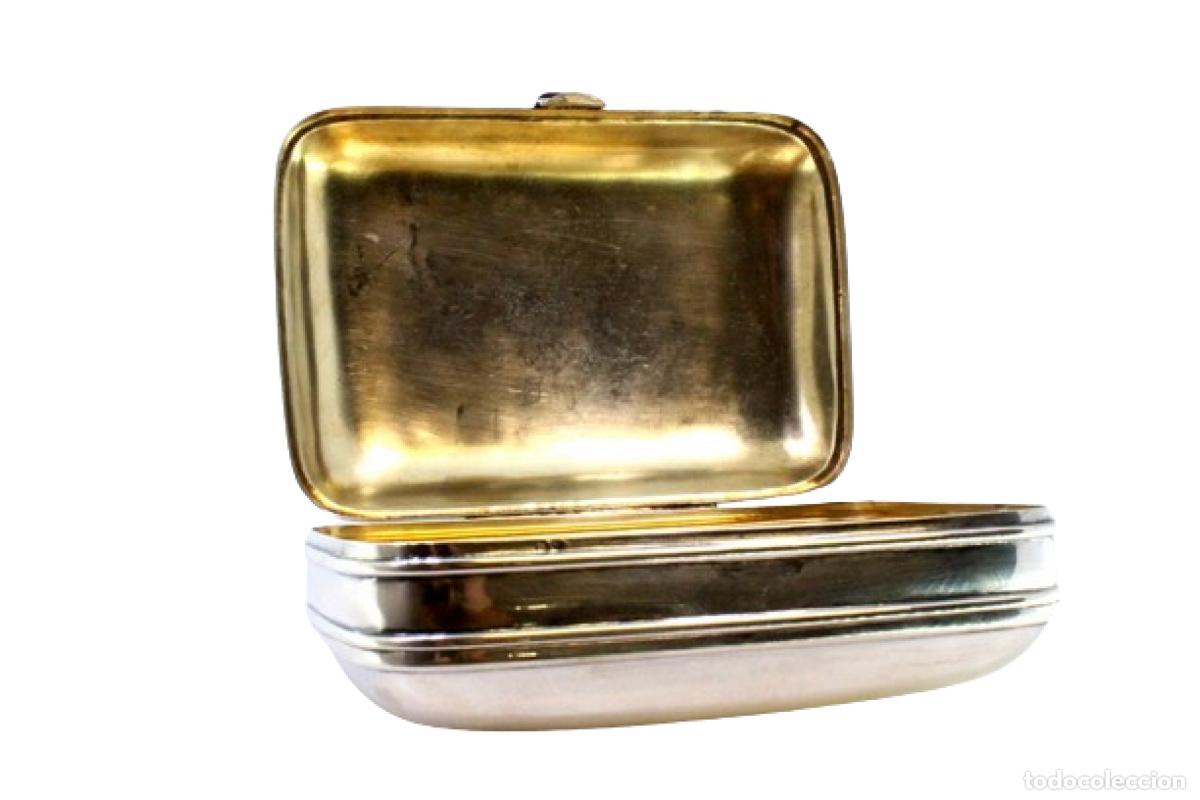 Antiquit&auml;ten: jabonera de plata