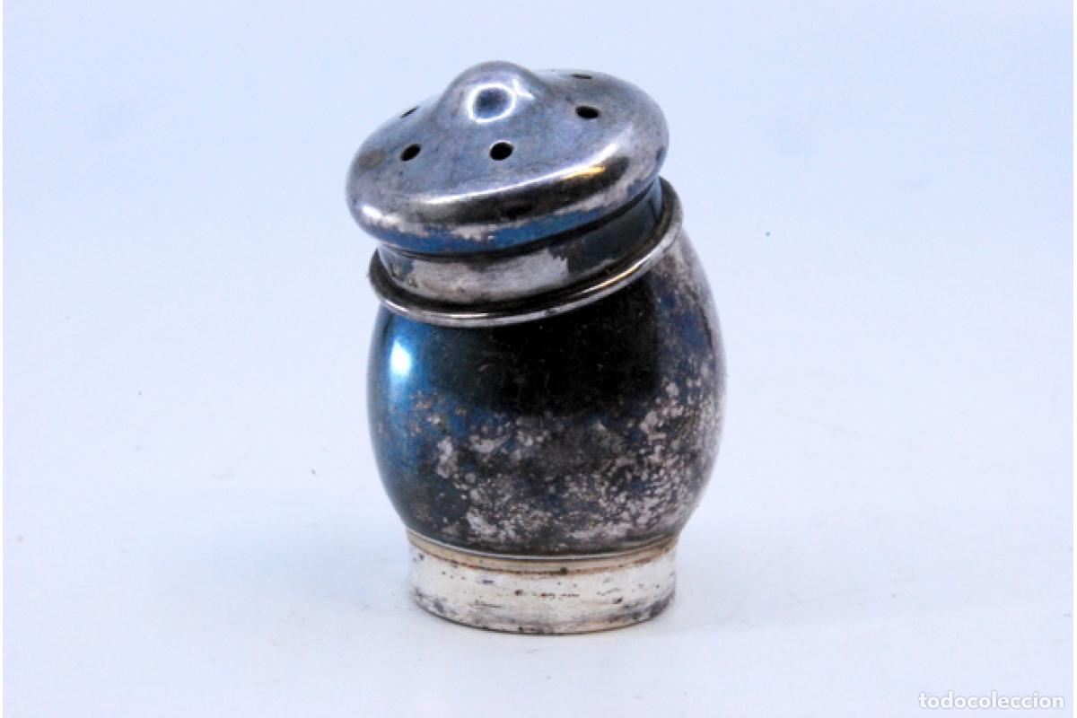 Antig&uuml;edades: salero de plata - Foto 7