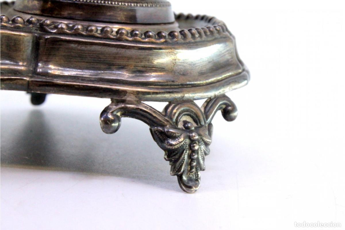 Antig&uuml;edades: Salero y pimentero, de plata. - Foto 2