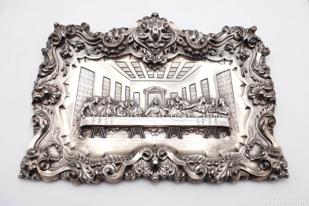 Antig&uuml;edades: Marco de plata - La &Uacute;ltima Cena - Foto 3